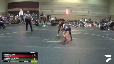 70 lbs Round 3 (6 Team) - Chase Courter, Metro All Stars vs Oz Bellamy, Belding