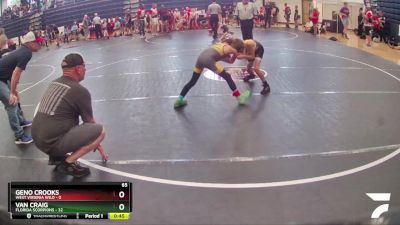 65 lbs Round 4 (8 Team) - Van Craig, Florida Scorpions vs Geno Crooks, West Virginia Wild