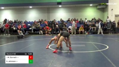 132 lbs Round Of 128 - Mick Burnett, Oh vs Sam Johnson, Ga