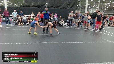 56 lbs Semis (4 Team) - Owen Truong, Scanlan vs Geno Musiolowski, Triumph