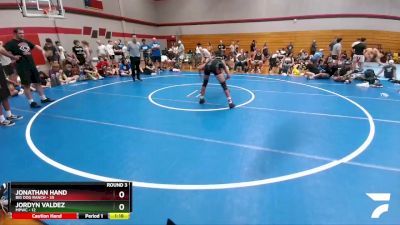 152 lbs Round 3 (6 Team) - Jordyn Valdez, MPWC vs Jonathan Hand, Big Dog Ranch