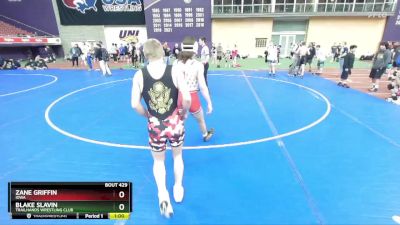 138 lbs Cons. Round 3 - Zane Griffin, Iowa vs Blake Slavin, Trailhands Wrestling Club