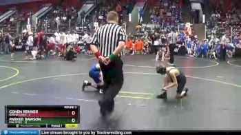 67 lbs Round 3 (4 Team) - Parker Dawson, Pine River vs Cohen Renner, Harper Creek