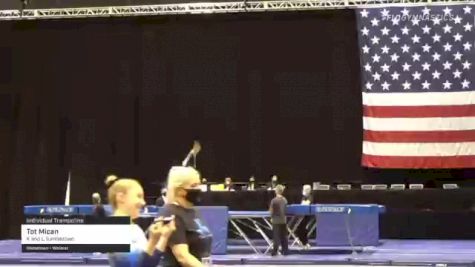 Tot Mican - Individual Trampoline, K and L Tumbletown - 2021 USA Gymnastics Championships
