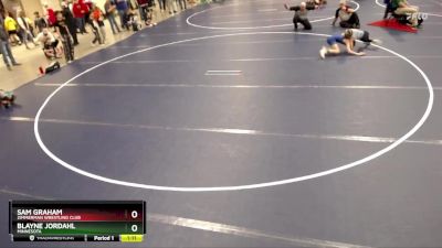 74 lbs Champ. Round 2 - Sam Graham, Zimmerman Wrestling Club vs Blayne Jordahl, Minnesota