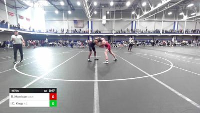 197 lbs Round Of 32 - Brad Morrison, Lock Haven University vs Christian Knop, N.C. State