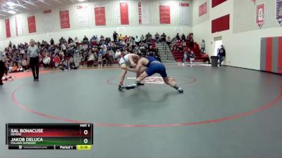 132 lbs 3rd Place Match - Sal Bonacuse, Revere vs Jakob DeLuca, Poland Seminary