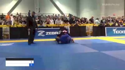 RADJI BRYSON-BARRETT vs FÁBIO FRANCO DA SILVA 2021 World Master IBJJF Jiu-Jitsu Championship