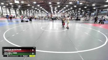 80 lbs Rd# 8- 12:30pm Saturday Final Pool - Charlie Mutschler, East Coast Elite vs Mitchell Chen, Ranger WC