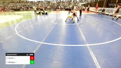 106 lbs Consi Of 16 #1 - Caden Smith, VA vs Tommy Milligan, CT