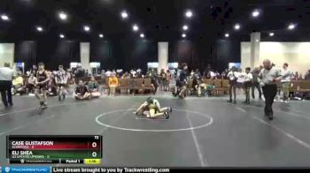 72 lbs Round 2 (6 Team) - Case Gustafson, Scorpions vs Eli Shea, U2 Upstate Uprising