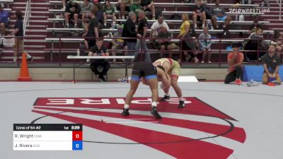 70 kg Consi Of 64 #2 - Riley Wright, Iowa vs Justin Rivera, Buies Creek Wrestling Club