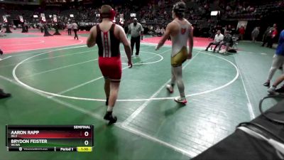 209 lbs Semifinal - Brydon Feister, WCWA vs Aaron Rapp, INL3