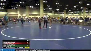 107 lbs Round 7 (10 Team) - Naima Ghaffar, MXW Purple vs Kaylyn Harrill, Nebraska Tsunami