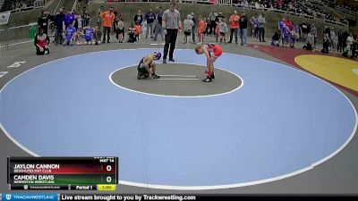 70 lbs Cons. Round 4 - Camden Davis, Hermiston Wrestling vs Jaylon Cannon, Deschutes Mat Club