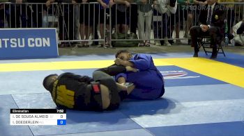 ISRAEL DE SOUSA ALMEIDA vs ISAAC DOEDERLEIN 2022 Pan Jiu Jitsu IBJJF Championship