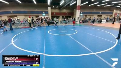 56 lbs Round 1 - Bexar Taylor, Spartan Mat Club vs Christian Benitez, Gracie Barra Westchase Wrestling Club