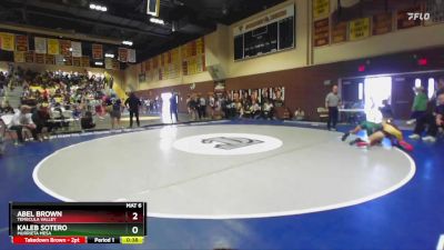 126 lbs Cons. Round 2 - Kaleb Sotero, Murrieta Mesa vs Abel Brown, Temecula Valley