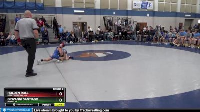 68 lbs Round 2 (4 Team) - Holden Roll, Perry Meridian vs Giovanni Santiago, Penn