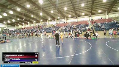 106 lbs Cons. Round 3 - Christabelle Minke, Alaska vs Paisley Conway, Oregon