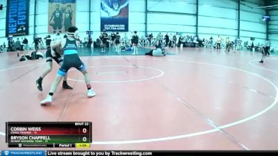 96 lbs Rd# 9- 2:15pm Saturday Final Pool - Corbin Weiss, Crass Trained vs Bryson Chappell, NCWAY National Team