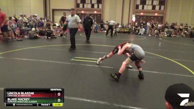 56/60 Semifinal - Lincoln Blaszak, Lakeland Jr Wrestling vs Blake Mackey, Superior Wrestling Academy