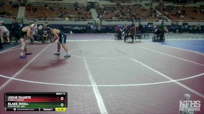 D2-144 lbs Cons. Round 2 - Blake Sholl, Canyon Del Oro vs Josue Duarte, Pueblo Magnet