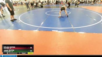 120 lbs Rd# 6- 9:00am Saturday Final Pool - Kylan Ooton, M2TC Red vs Hans Gilfoil, Nauman Red
