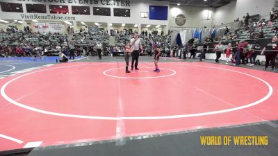 55 lbs Round Of 16 - Penelope Zuniga, Socal Grappling Club vs Leonidas Propeack, FordDynasty Wrestling Club