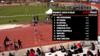 Women's 4x800m Relay, Heat 1