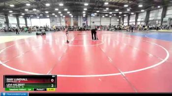 80 lbs Rd# 4- 2:00pm Friday Final Pool - Shay Lundvall, Iowa Black vs Levi Halbert, Nebraska Elite
