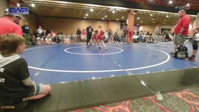 71-77 lbs Semifinal - Brendon Gearlds, Buccaneer Wrestling vs Braxton Morris, NORTH DESOTO WRESTLING ACADEMY