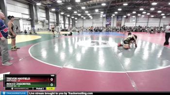 140 lbs Rd# 3 12:00pm Friday - Rocco Zagorites, Ranger WC vs Trevor Mayfield, Iron Horse
