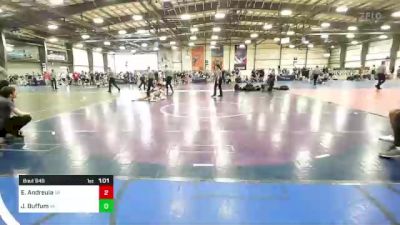 100 lbs Quarterfinal - Ethan Andreula, NY vs Jacob Buffum, VA