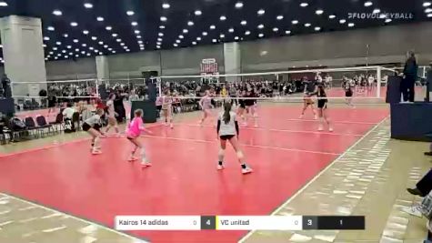 Kairos 14 adidas vs VC united - 2022 JVA World Challenge presented by Nike - Expo Only