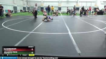 48 lbs Round 1 (6 Team) - Brandon Prive, Jacket WC vs Kj Harbarger, Phoenix Blue
