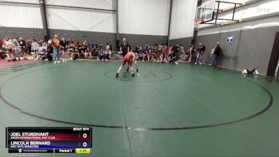 102 lbs Cons. Round 2 - Joel Sturdivant, Askeo International Mat Club vs Lincoln Bernard, Mat Rats Rebooted