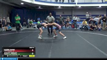 96 lbs Round 2 (8 Team) - Aleric Raihl, Team Nauman vs Emmitt Henley, Virginia Team Predator