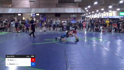 28 kg Quarters - Rocky Ruiz, California vs Layten Marsh, M3 Wrestling Academy