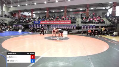 170 lbs Round Of 32 - Jaclyn Daley, Baker (Kan.) vs Mahogoney Casel, Wayland Baptist (Texas)