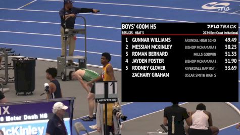 High School Boys' 400m, Finals 4