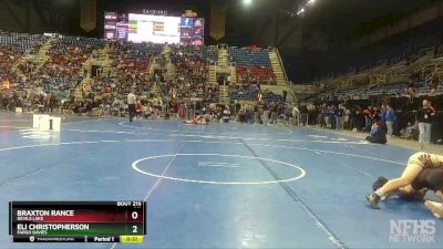 170 lbs Cons. Round 1 - Braxton Rance, Devils Lake vs Eli Christopherson, Fargo Davies