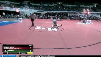 120 lbs Semis (4 Team) - Caleb Rafal, Cox vs Gavin Mundy, Delaware Military Acad (DE)