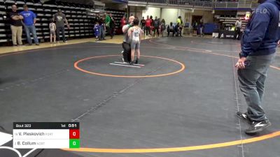 55 lbs Round Of 16 - Victor Pleskovich, Fort Cherry vs Brock Collum, Northern Tioga