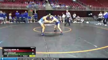 113 lbs Round 1 (8 Team) - Scottie Meier Jr., Lincoln East vs Leo Kriegler, Papillion-La Vista South