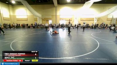 79 lbs Champ. Round 2 - Trey Swaggy Fowkes, Juab Wrestling Club (JWC) vs Wiatt Tait, Iron County Wrestling Academy