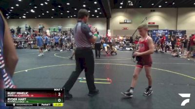 101 lbs Quarterfinals (8 Team) - Macklin Holford, American Gladiators vs Kolten Keller, Mi Pitbulls Gold