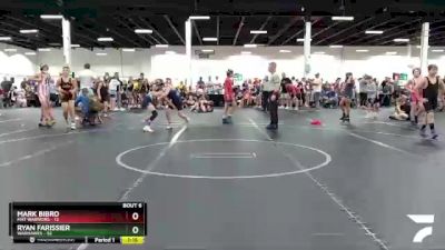 84 lbs Round 3 (4 Team) - Mark Bibro, Mat Warriors vs Ryan Farissier, Warhawks