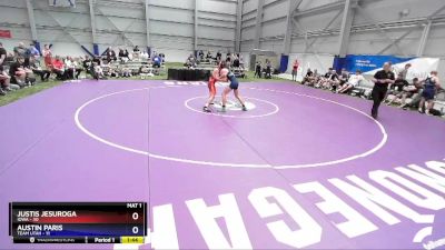 132 lbs Round 2 - Justis Jesuroga, Iowa vs Austin Paris, Team Utah