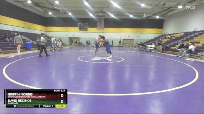 285 lbs Round 3 - Griffin Morris, Thoroughbred Wrestling Academy vs David Recinos, Carthage